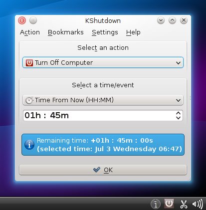 KShutdown 3.0 (KDE 4)